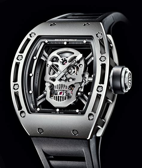 richard mille 052 skull black|richard mille 052 skull.